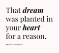 Dreams have reasons
